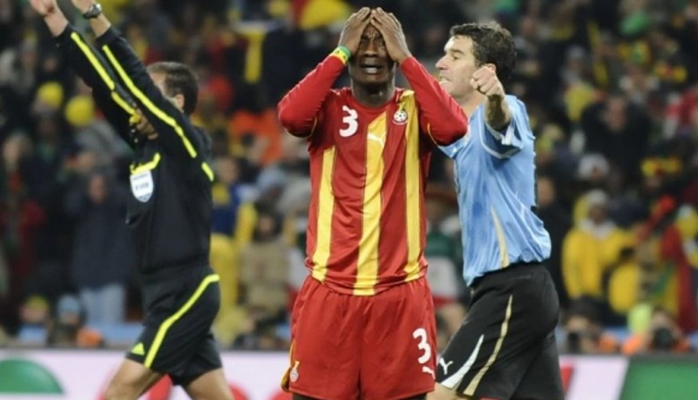 El ghanés Asamoah Gyan, el del penal 2010, quiere enfrentar a Uruguay en este Mundial - Grupo R Multimedio