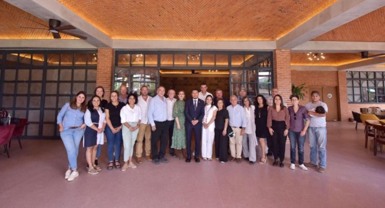 Delegación de Canelones de visita oficial en México.
