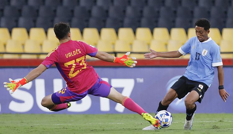 Uruguay sub-17 celeste
