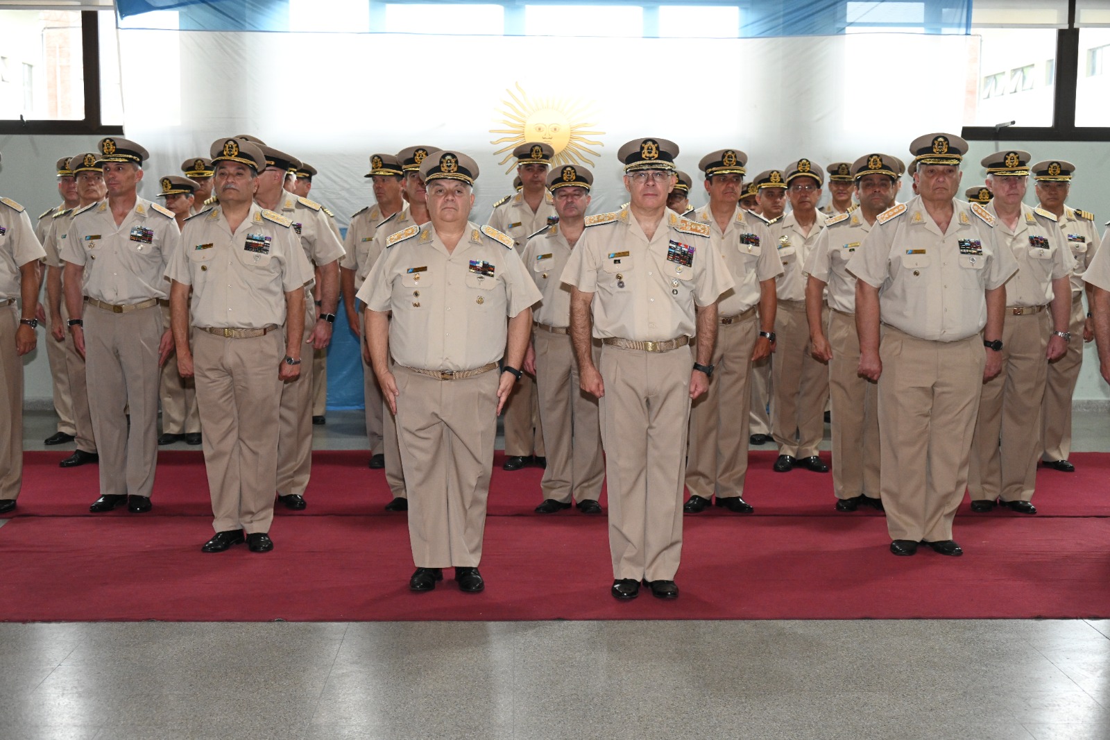 Participaron del acto, que tuvo lugar en la Dirección de Protección Ciudadana, la plana mayor y personal de la Fuerza