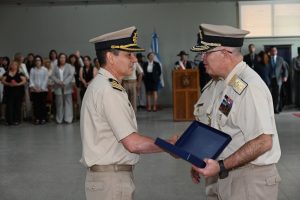 Participaron del acto, que tuvo lugar en la Dirección de Protección Ciudadana, la plana mayor y personal de la Fuerza