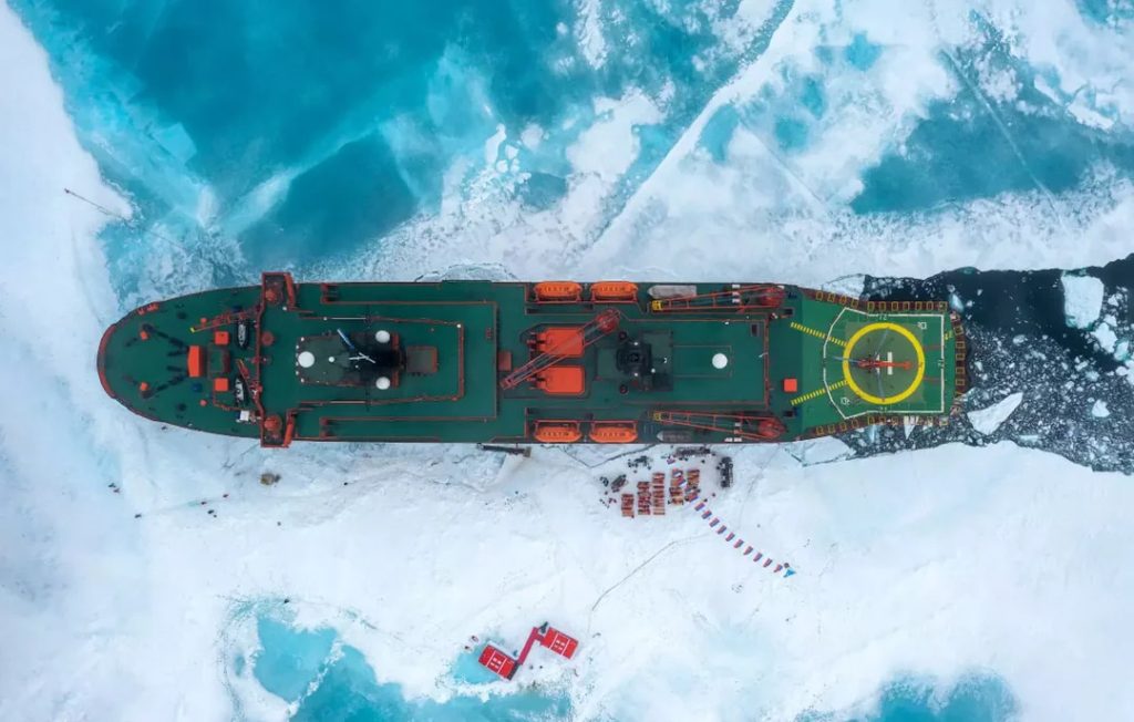 Para renovar las embarcaciones envejecidas, se impulsó la construcción de los rompehielos del Proyecto 22220