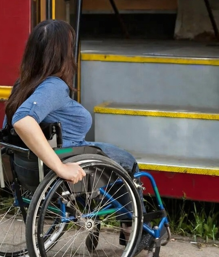 La gran mayoría de transporte público no es accesible