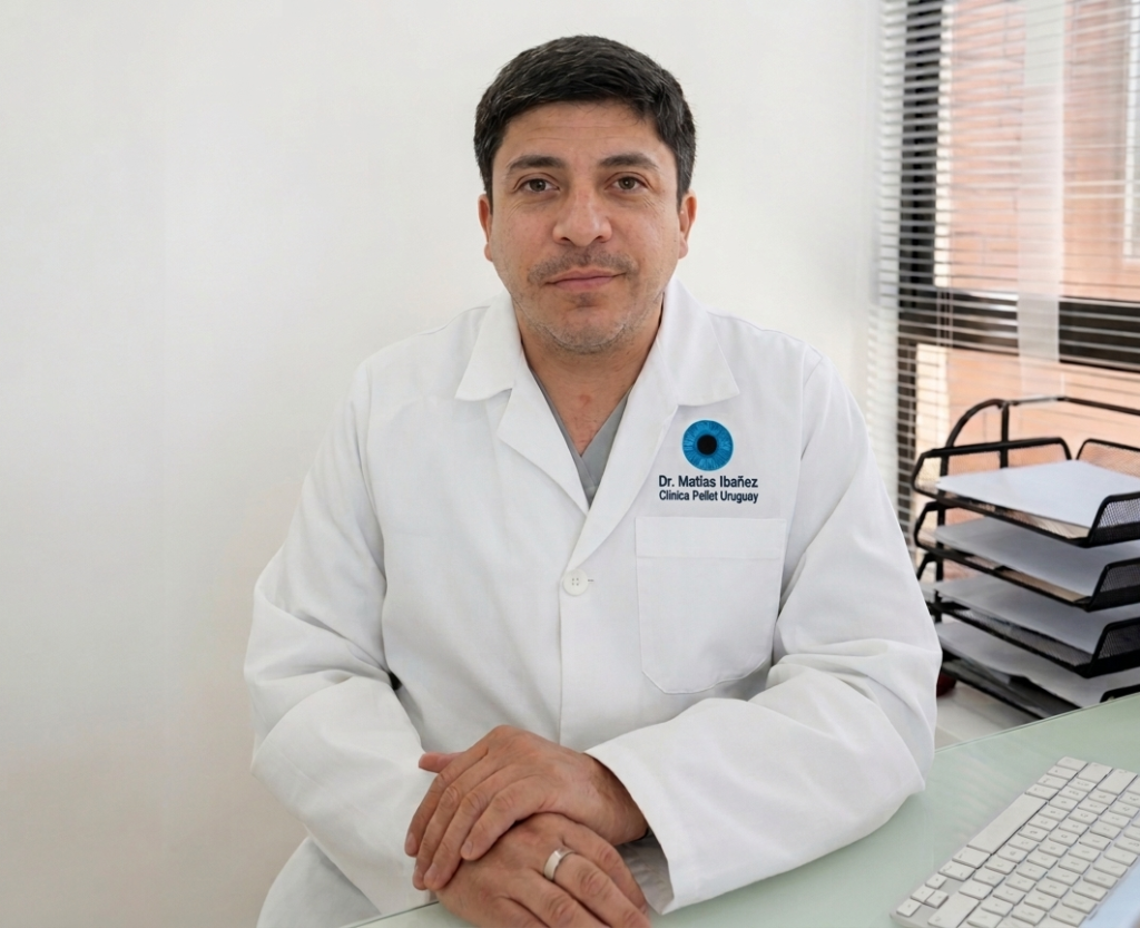 Doctor Matías Ibáñez, médico cirujano, especialista en adicciones y director médico de Clínica Pellet Uruguay