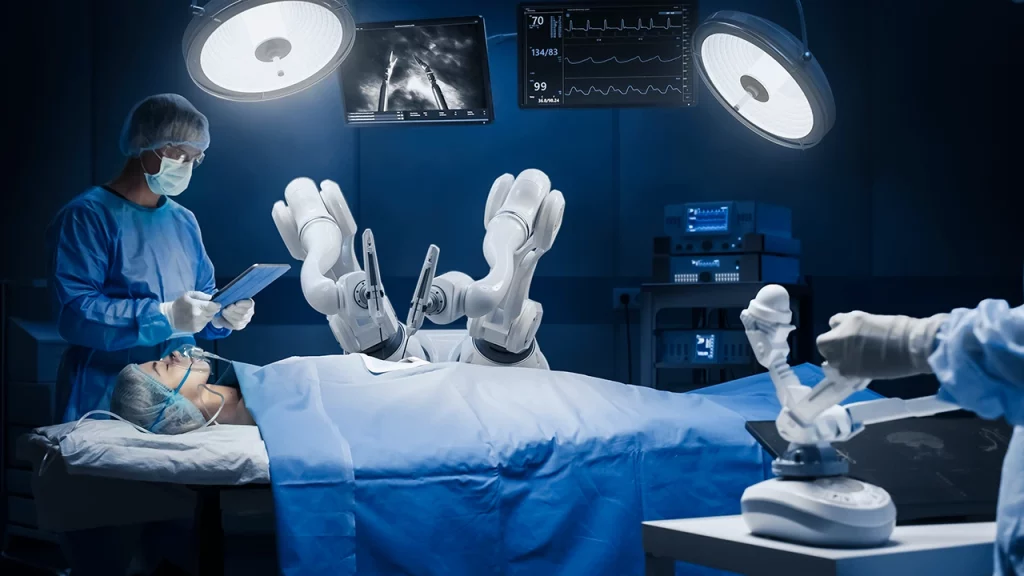 La cirugía robótica es también denominada cirugía asistida por robot
