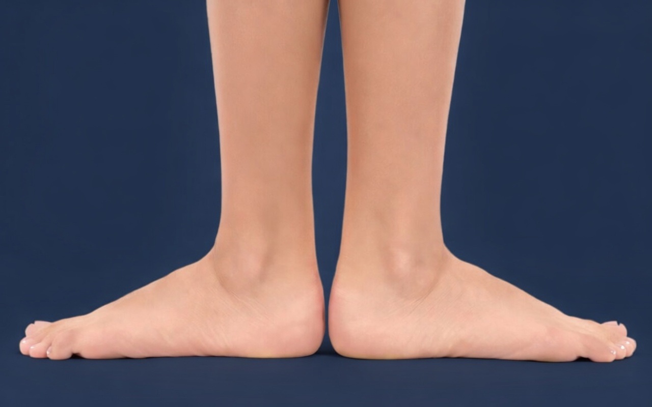 El pie plano, conocido médicamente como pes planus