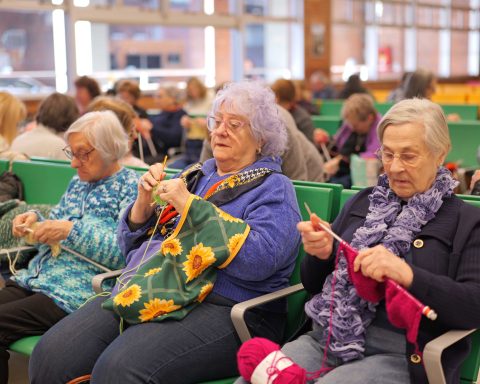 Tejidos del Corazón” es una campaña que llevan adelante en Fundación Secom desde el 2009