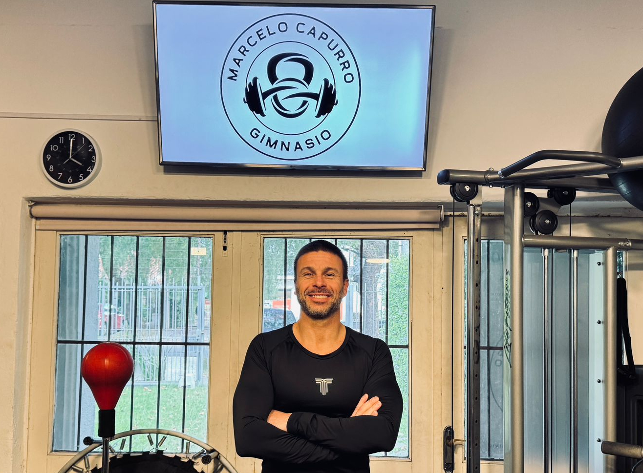 Marcelo Capurro, ex futbolista y entrenador personal