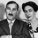 Stefan Zweig y su esposa Lotte Altmann