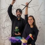 Agrupación Colibrí integrada por Manuela Rivas (Jica) y Lugdwin Echeverría (Lupi)