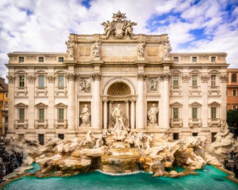 Esta es la fuente más célebre de Roma y una de las más hermosas del mundo