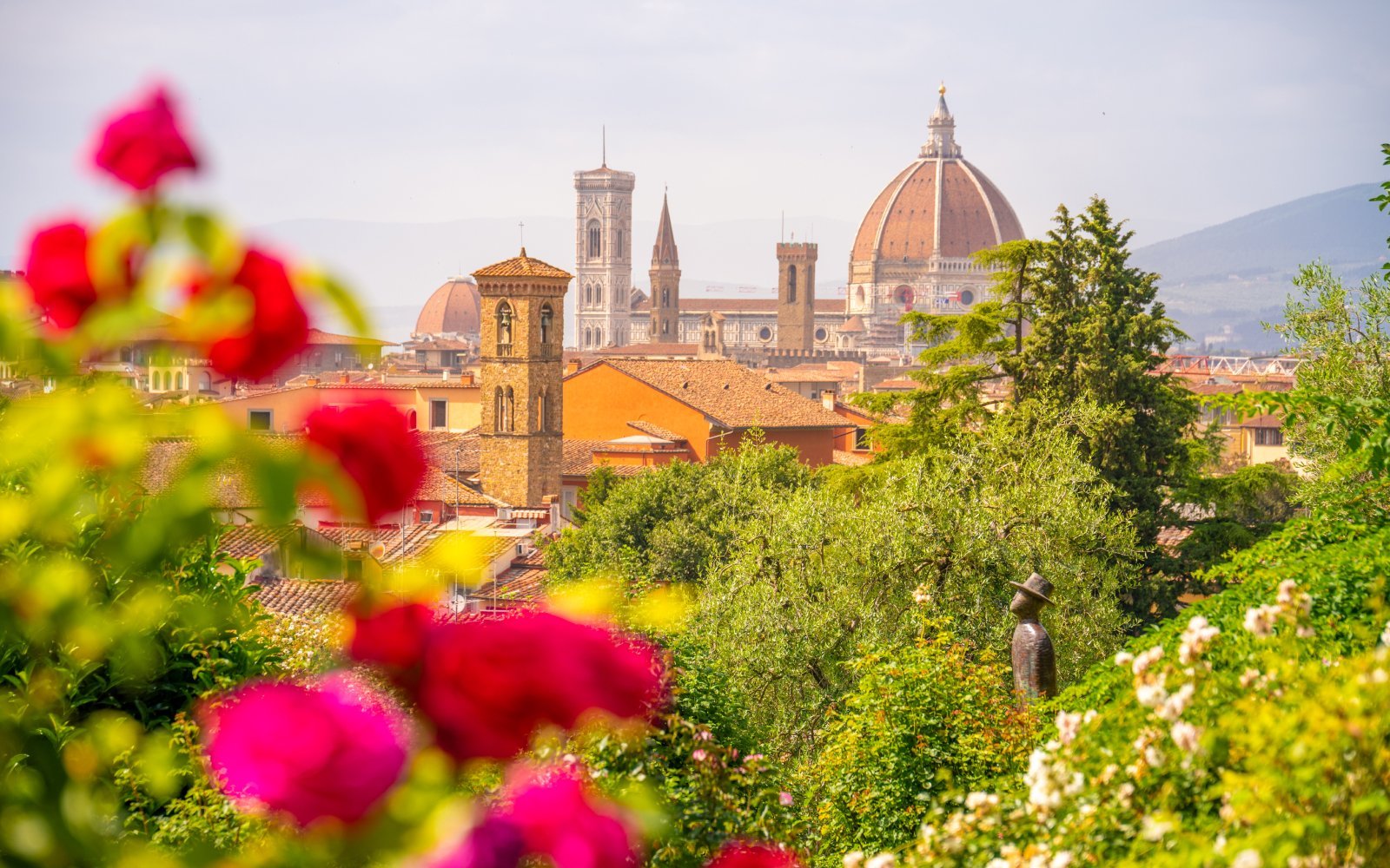 La Toscana se encuentra en el centro de Italia
