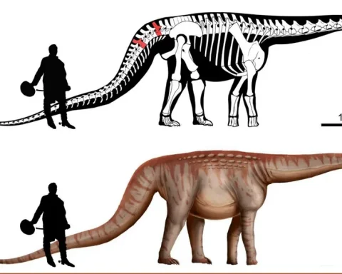 Mesetasaurus protector. Foto: Facultad de Ciencias.